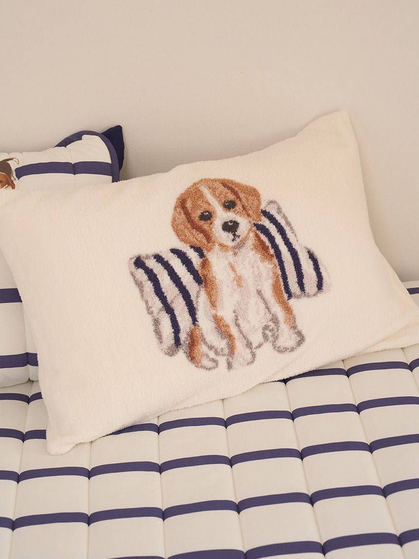 【Sleep】【UNISEX】AIRY MOCO 3DOG提花枕頭套 PSGG261837