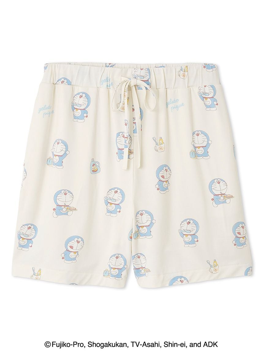 【哆啦A夢】【UNISEX】早安晚安印花短褲 PUCP254207