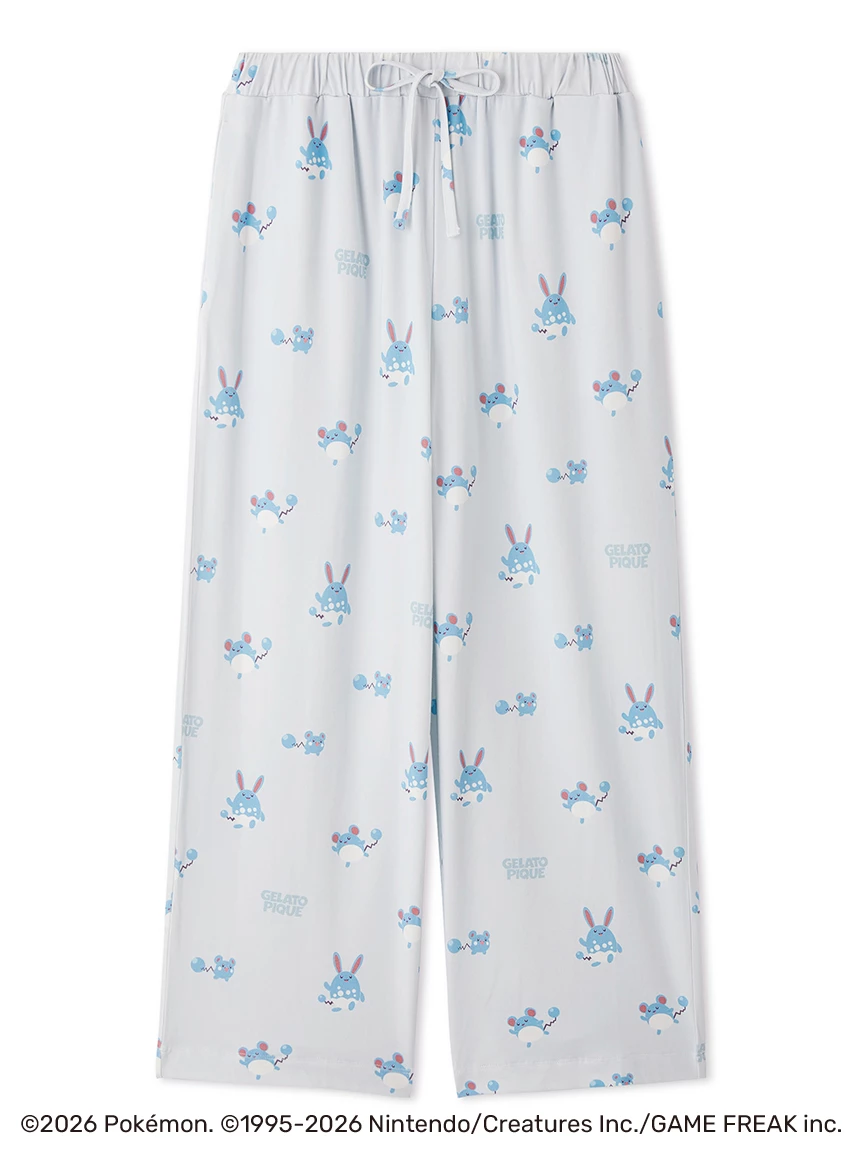 【Pokémon】【UNISEX】單圖長袖 T-SHIRT＆長褲SET PUCT264200