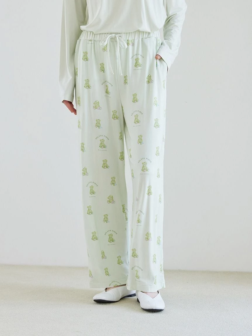【Mrs. GREEN APPLE】【UNISEX】單圖長袖T-shirt＆長褲SET PUCT265204
