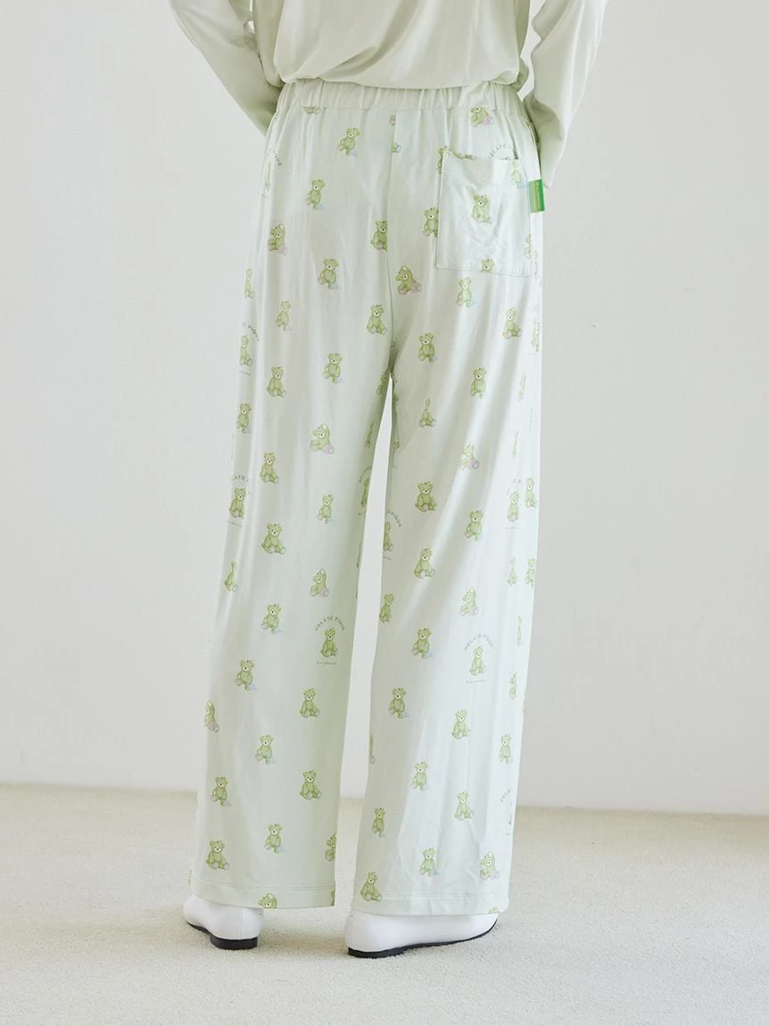 【Mrs. GREEN APPLE】【UNISEX】單圖長袖T-shirt＆長褲SET PUCT265204
