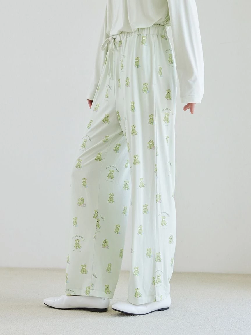 【Mrs. GREEN APPLE】【UNISEX】單圖長袖T-shirt＆長褲SET PUCT265204