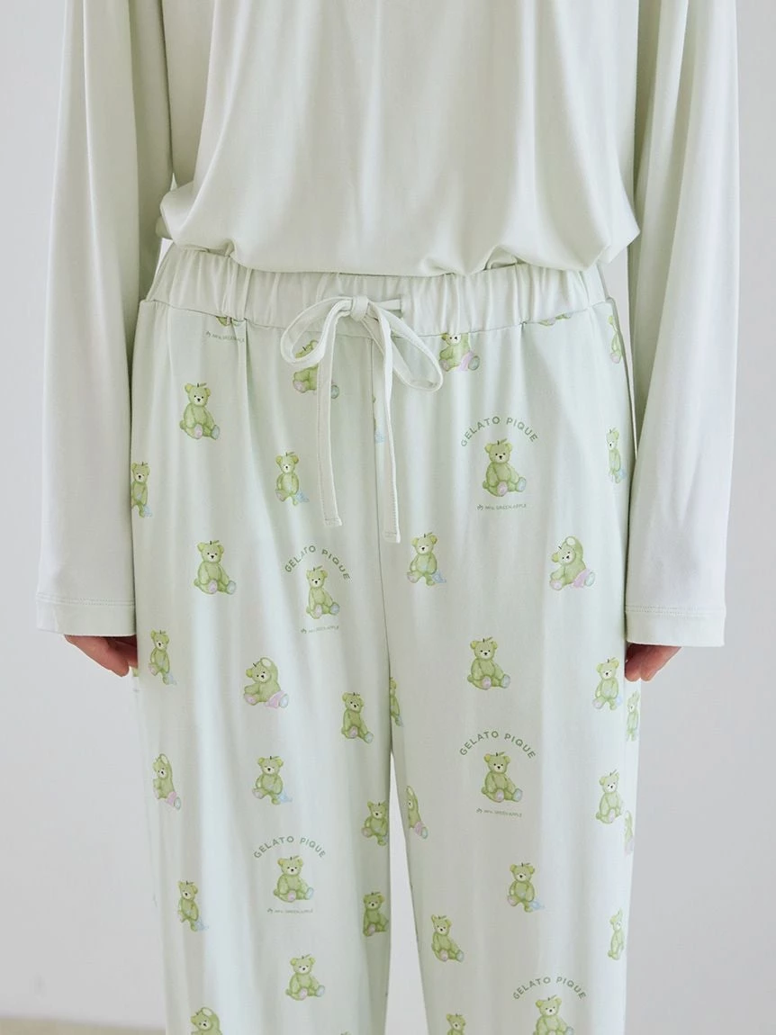 【Mrs. GREEN APPLE】【UNISEX】單圖長袖T-shirt＆長褲SET PUCT265204