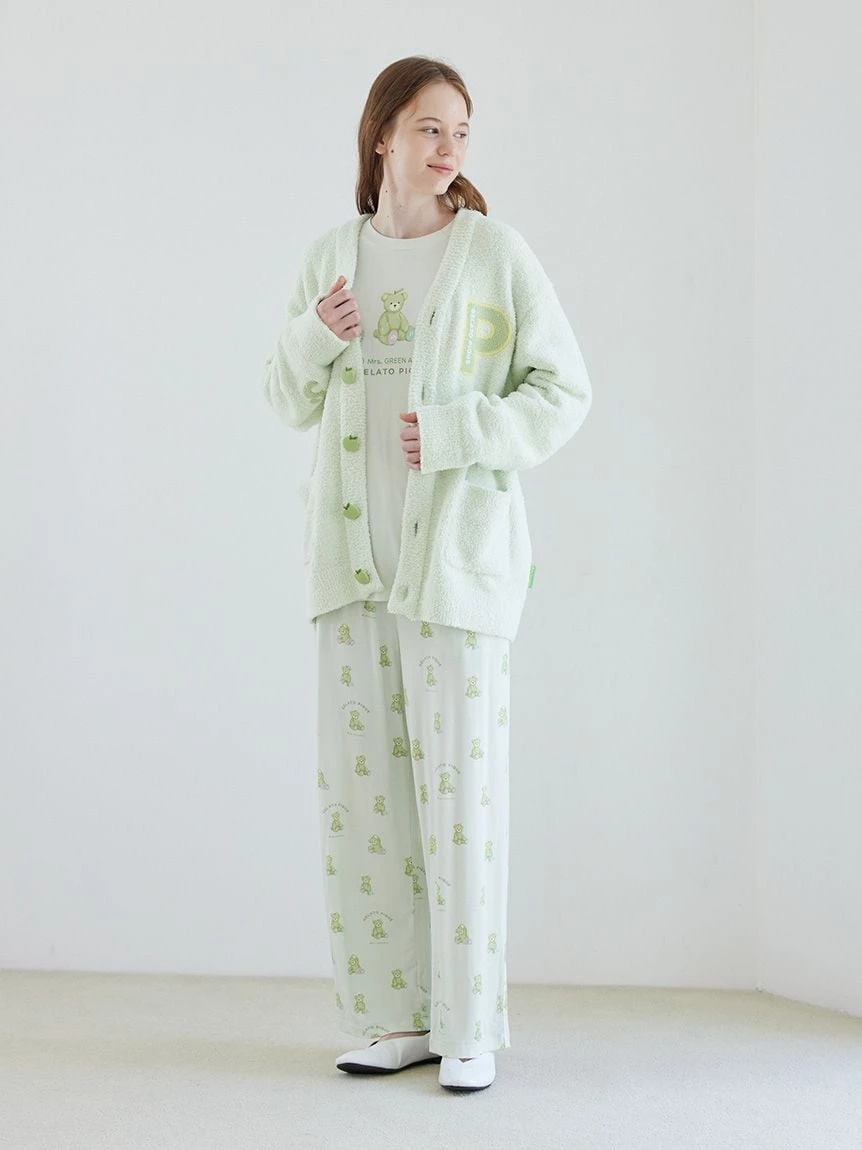 【Mrs. GREEN APPLE】【UNISEX】單圖長袖T-shirt＆長褲SET PUCT265204