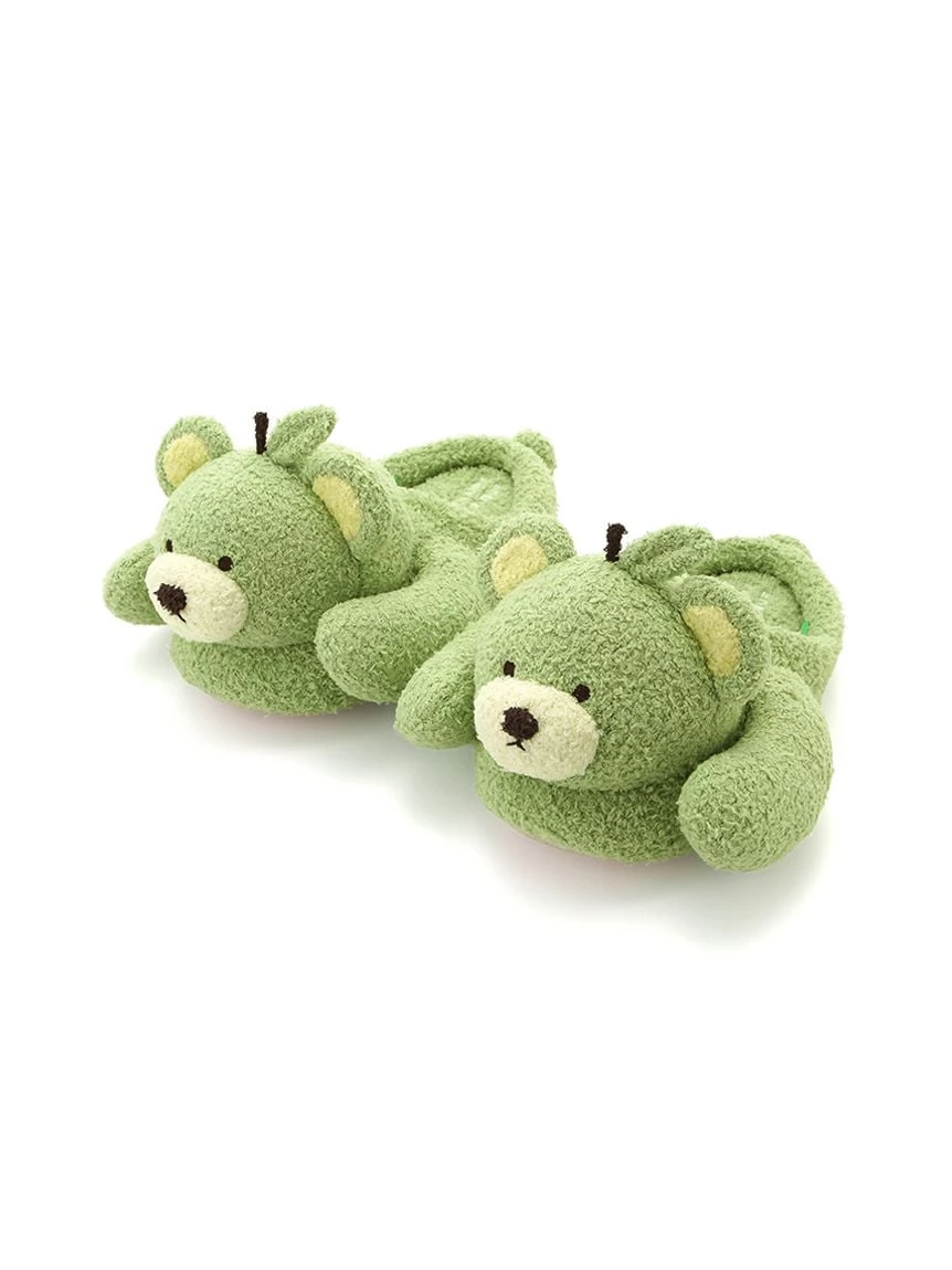 【Mrs. GREEN APPLE】【UNISEX】熊熊室內拖鞋 PUGS265522