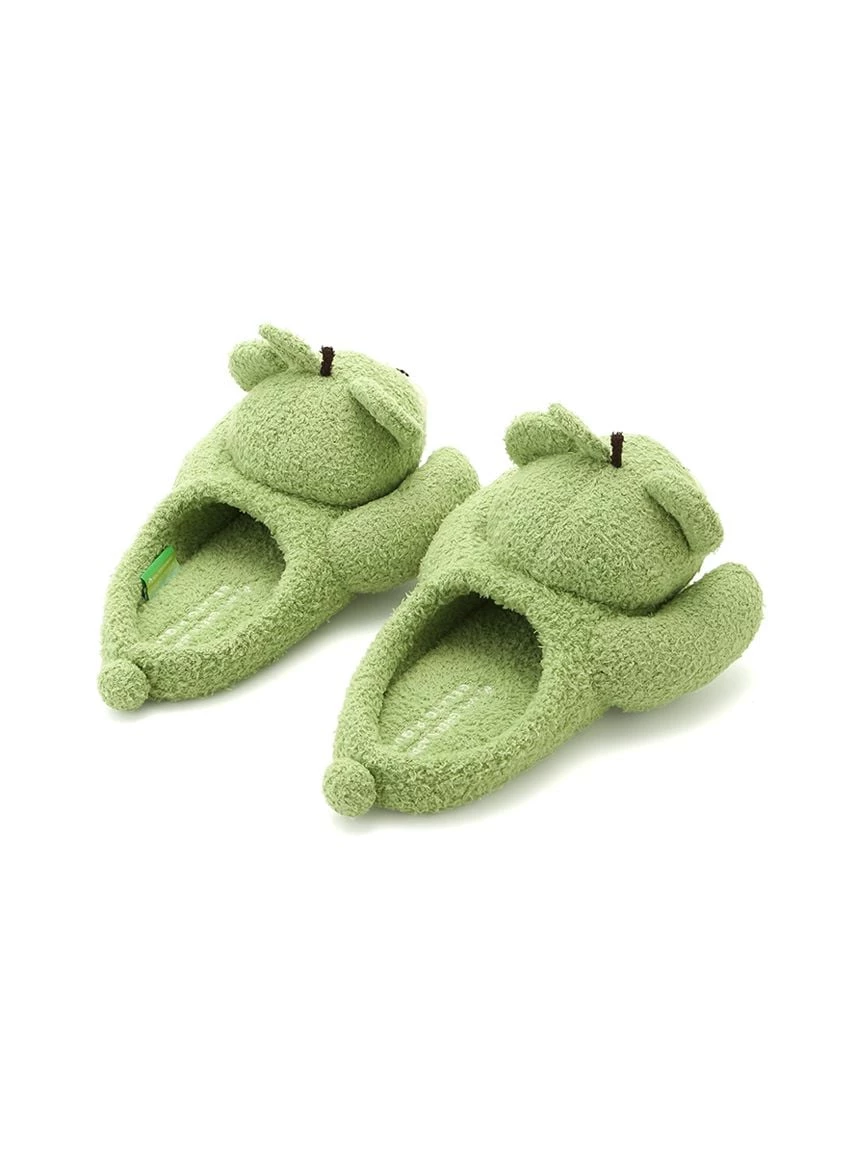【Mrs. GREEN APPLE】【UNISEX】熊熊室內拖鞋 PUGS265522