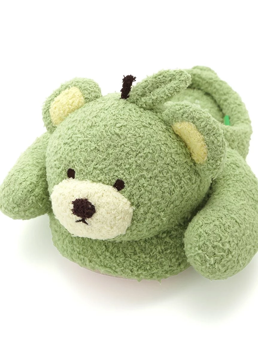 【Mrs. GREEN APPLE】【UNISEX】熊熊室內拖鞋 PUGS265522