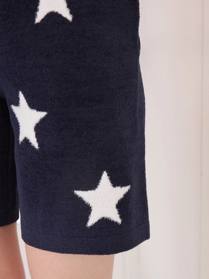 【UNISEX】Airy Moco美式學院風星星提花短褲 PUNP264045