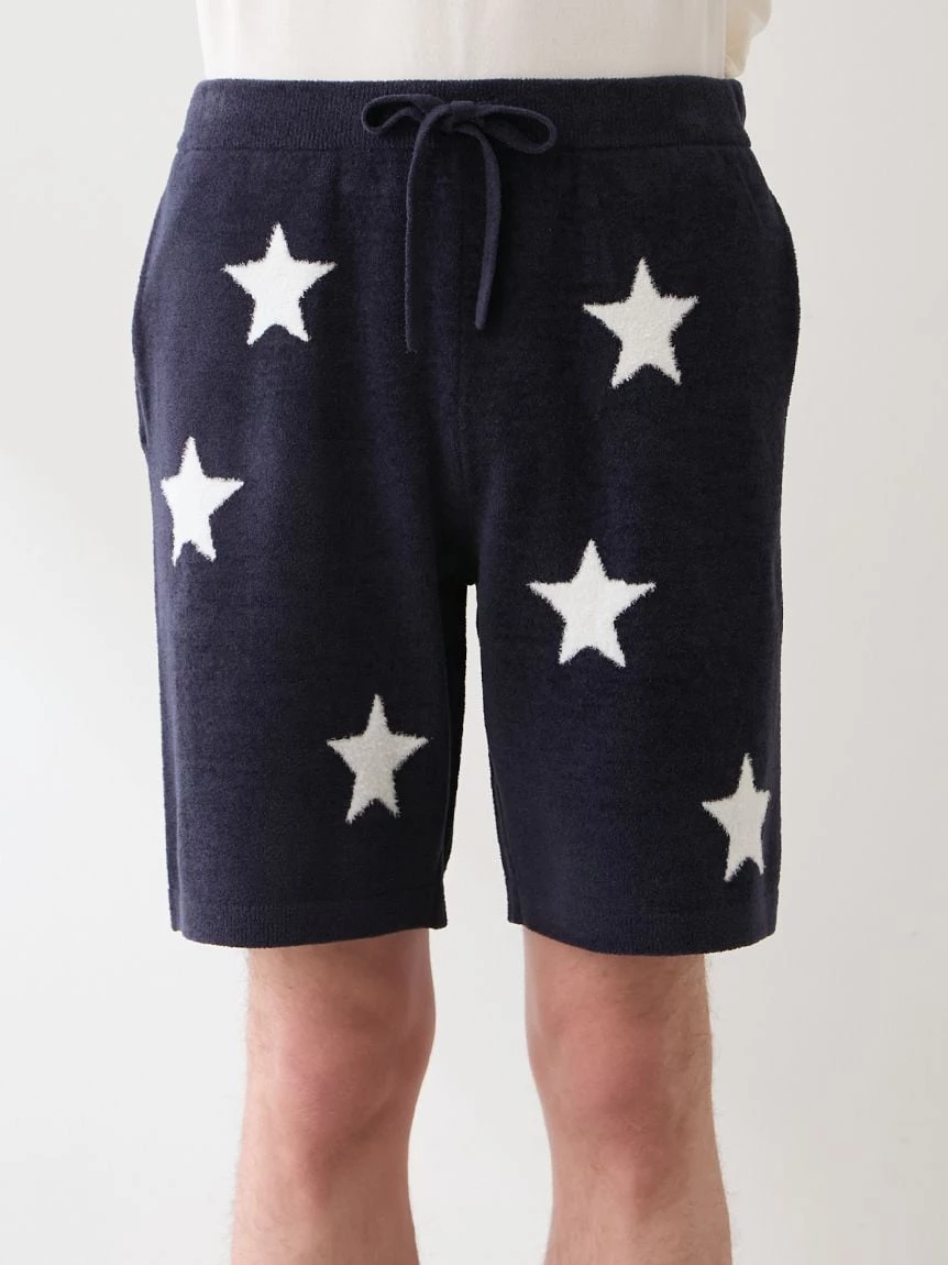 【UNISEX】Airy Moco美式學院風星星提花短褲 PUNP264045