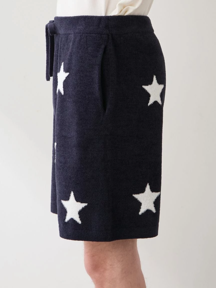 【UNISEX】Airy Moco美式學院風星星提花短褲 PUNP264045