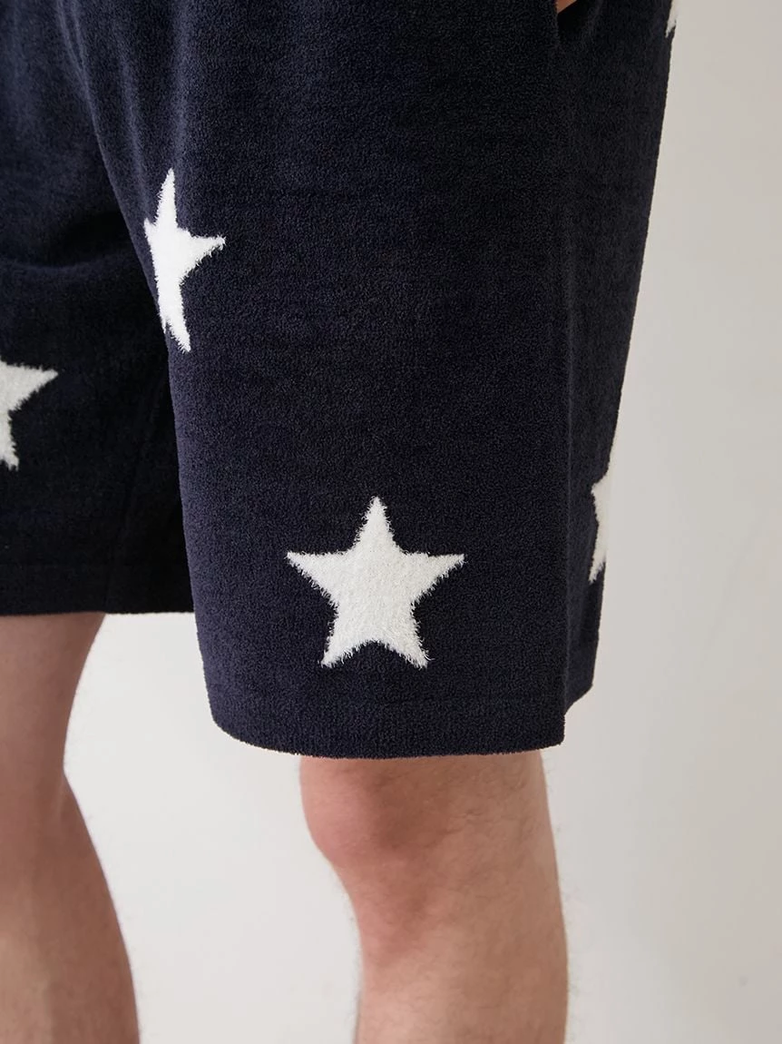 【UNISEX】Airy Moco美式學院風星星提花短褲 PUNP264045
