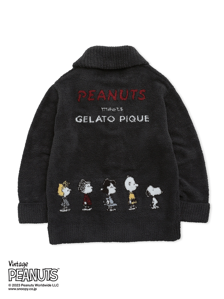 PEANUTS】【UNISEX】POWDER SNOOPY角色開襟外套- 商品介紹- USAGI