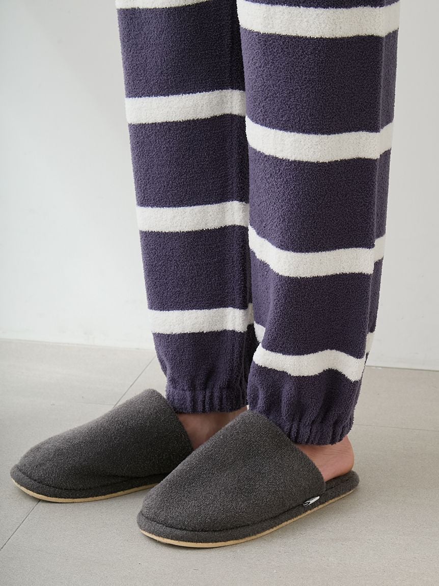 【UNISEX】AIRY MOCO針織3DOG提花上衣&條紋長褲SET PUNT261152
