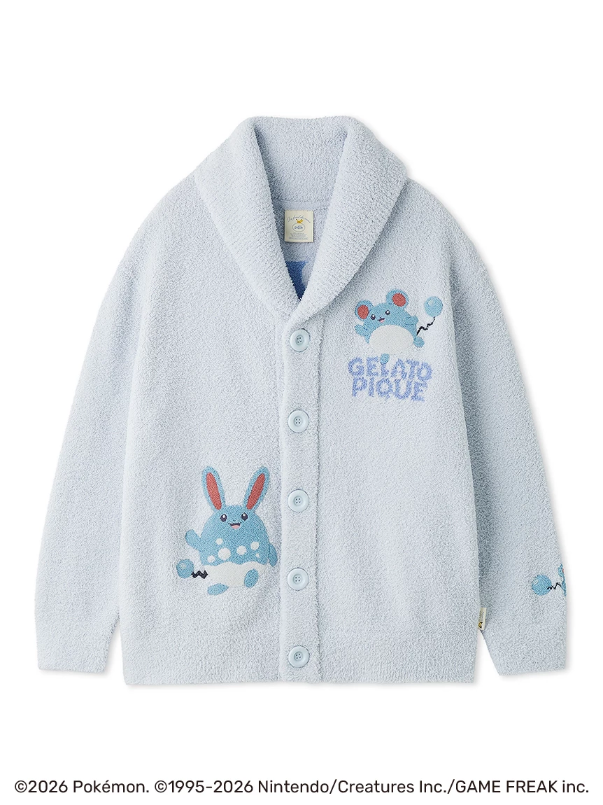 【Pokémon】【UNISEX】BABY MOCO 提花開襟衫 PUNT264001
