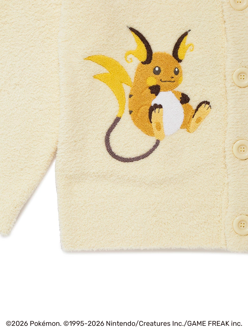 【Pokémon】【UNISEX】BABY MOCO 提花開襟衫 PUNT264001