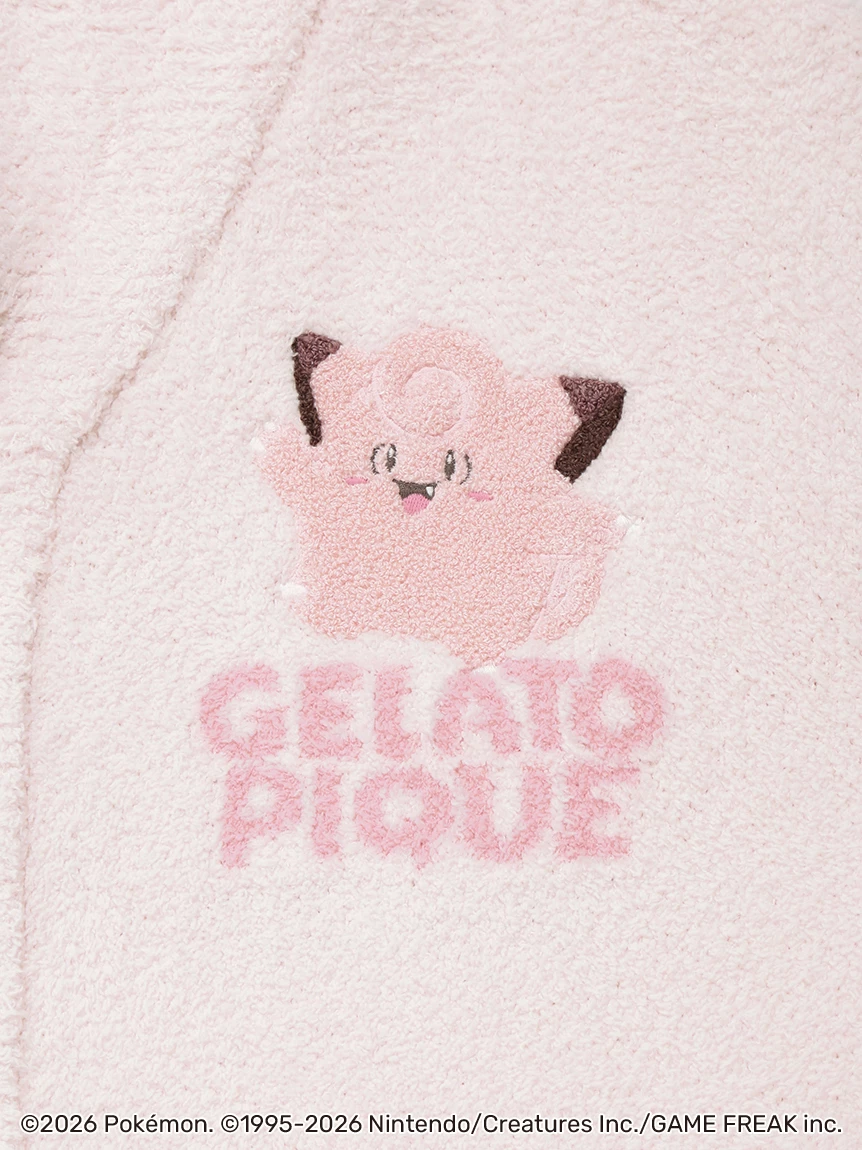 【Pokémon】【UNISEX】BABY MOCO 提花開襟衫 PUNT264001