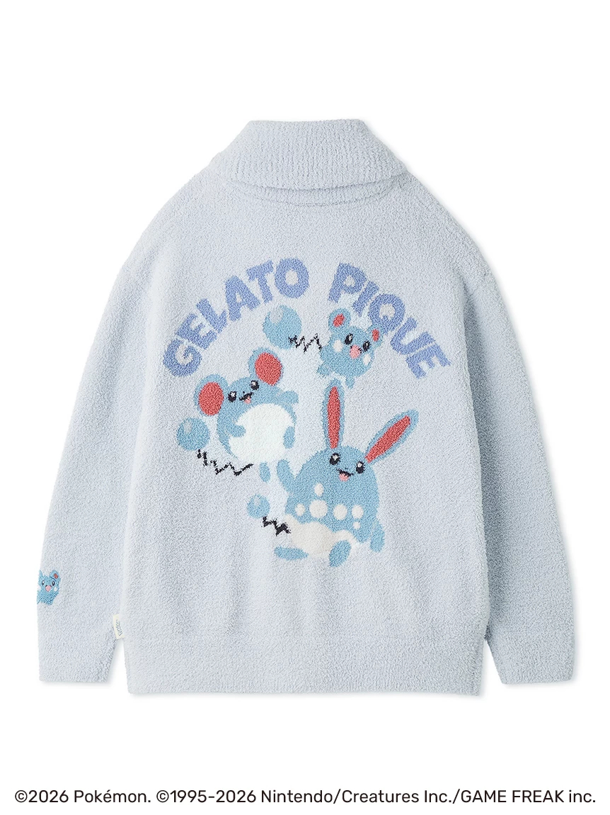 【Pokémon】【UNISEX】BABY MOCO 提花開襟衫 PUNT264001