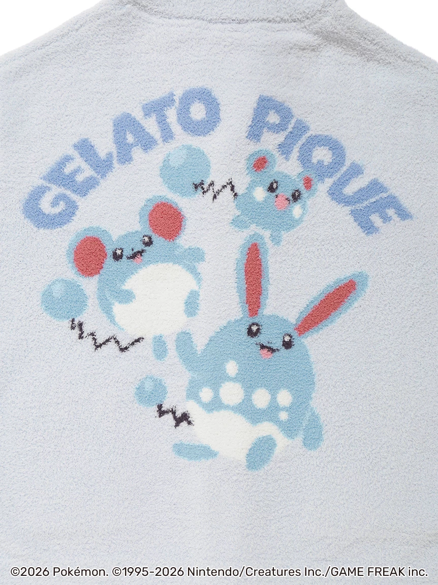 【Pokémon】【UNISEX】BABY MOCO 提花開襟衫 PUNT264001