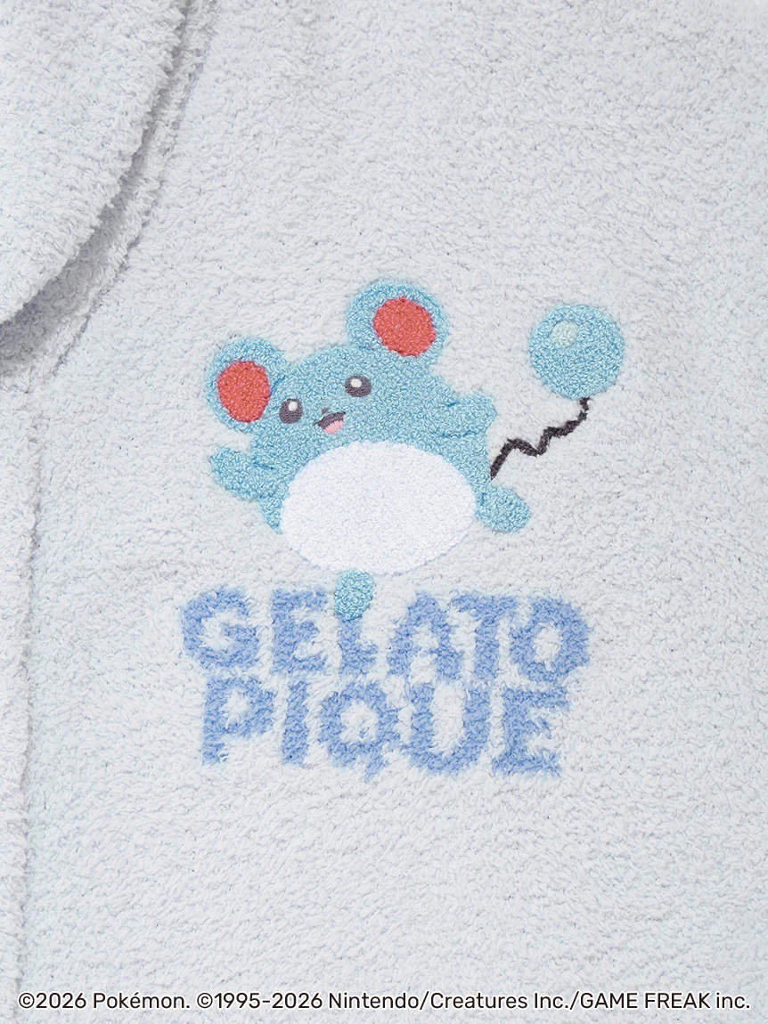 【Pokémon】【UNISEX】BABY MOCO 提花開襟衫 PUNT264001