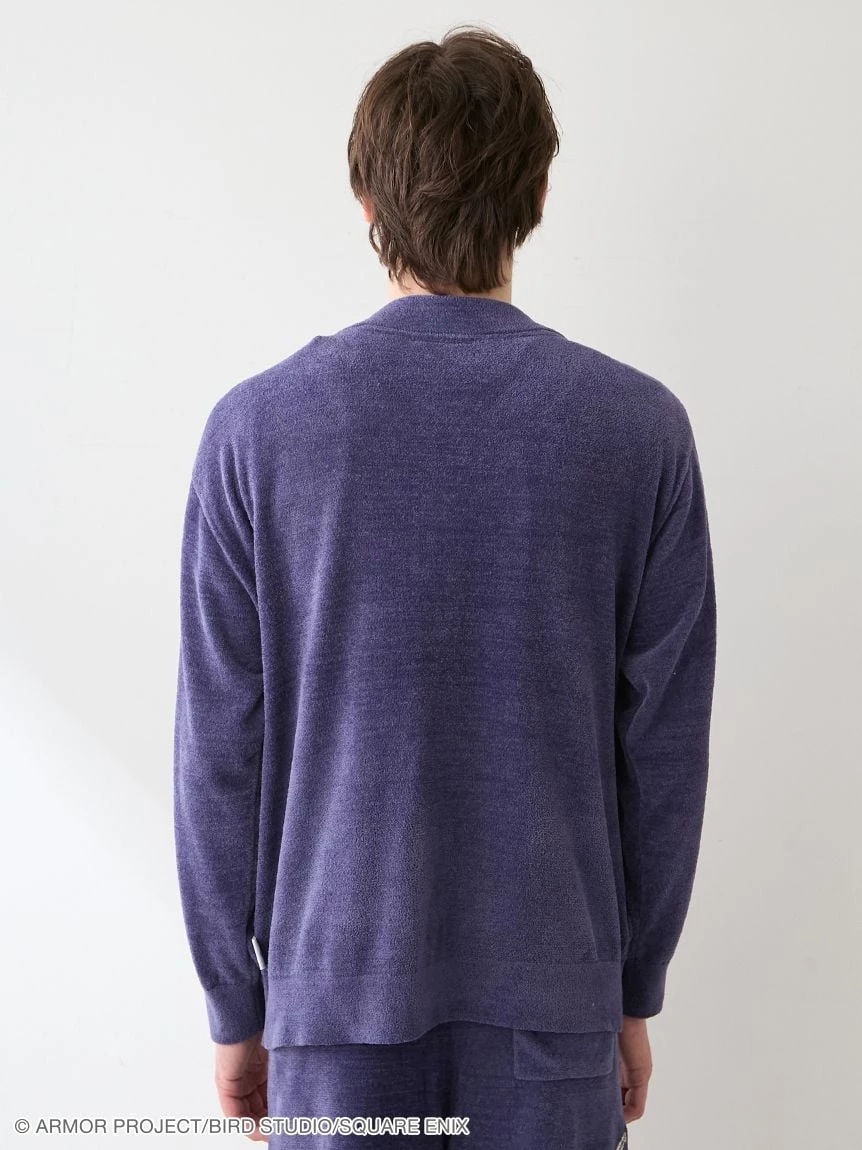 【勇者鬥惡龍】【UNISEX】提花開襟衫 PUNT264037