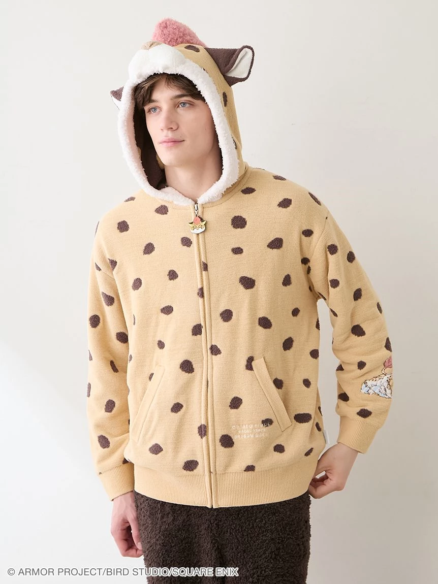 【勇者鬥惡龍】【UNISEX】幼崽豹連帽外套 PUNT264040
