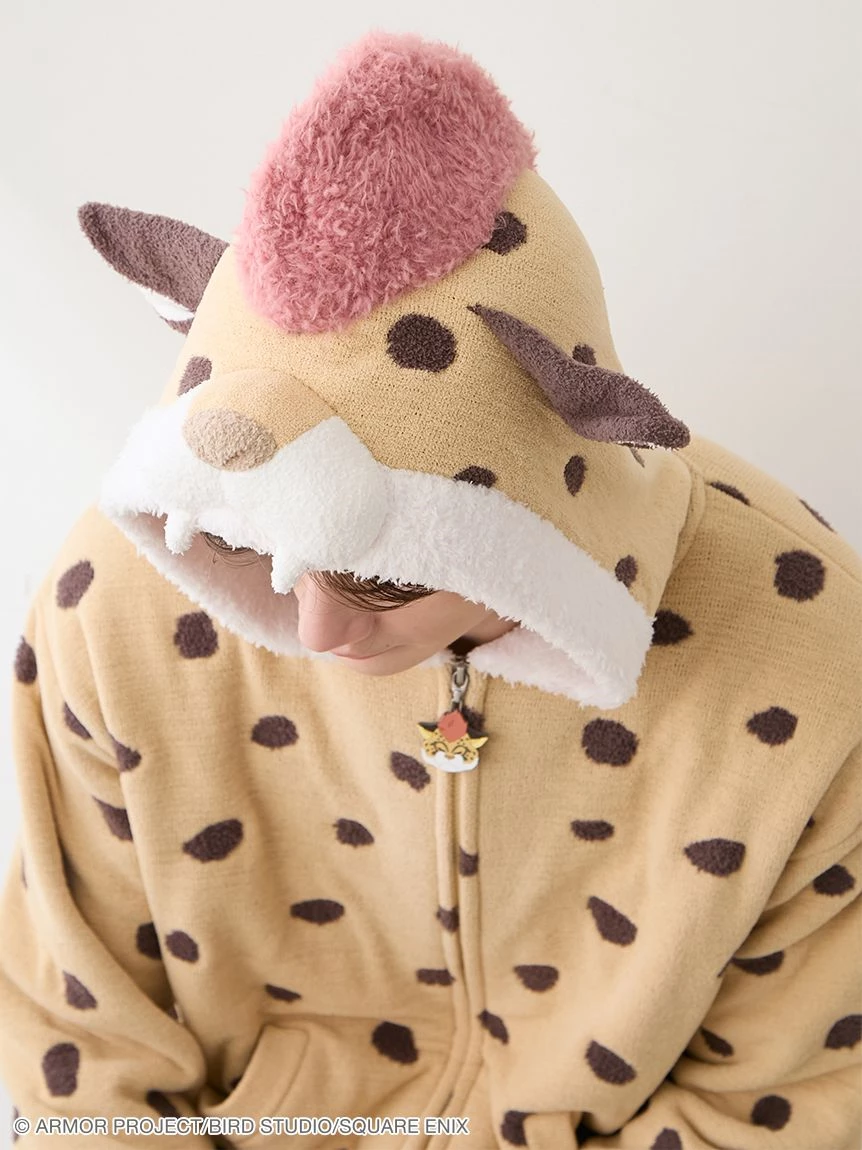【勇者鬥惡龍】【UNISEX】幼崽豹連帽外套 PUNT264040