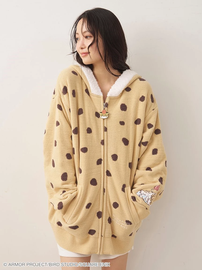 【勇者鬥惡龍】【UNISEX】幼崽豹連帽外套 PUNT264040