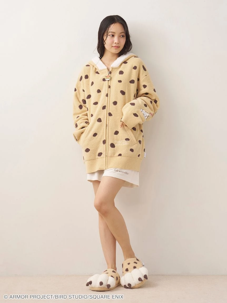 【勇者鬥惡龍】【UNISEX】幼崽豹連帽外套 PUNT264040