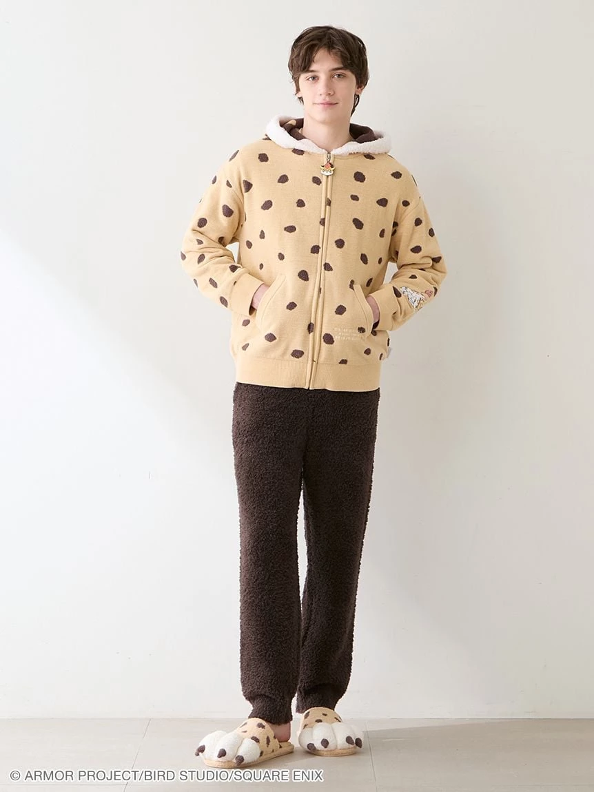 【勇者鬥惡龍】【UNISEX】幼崽豹連帽外套 PUNT264040