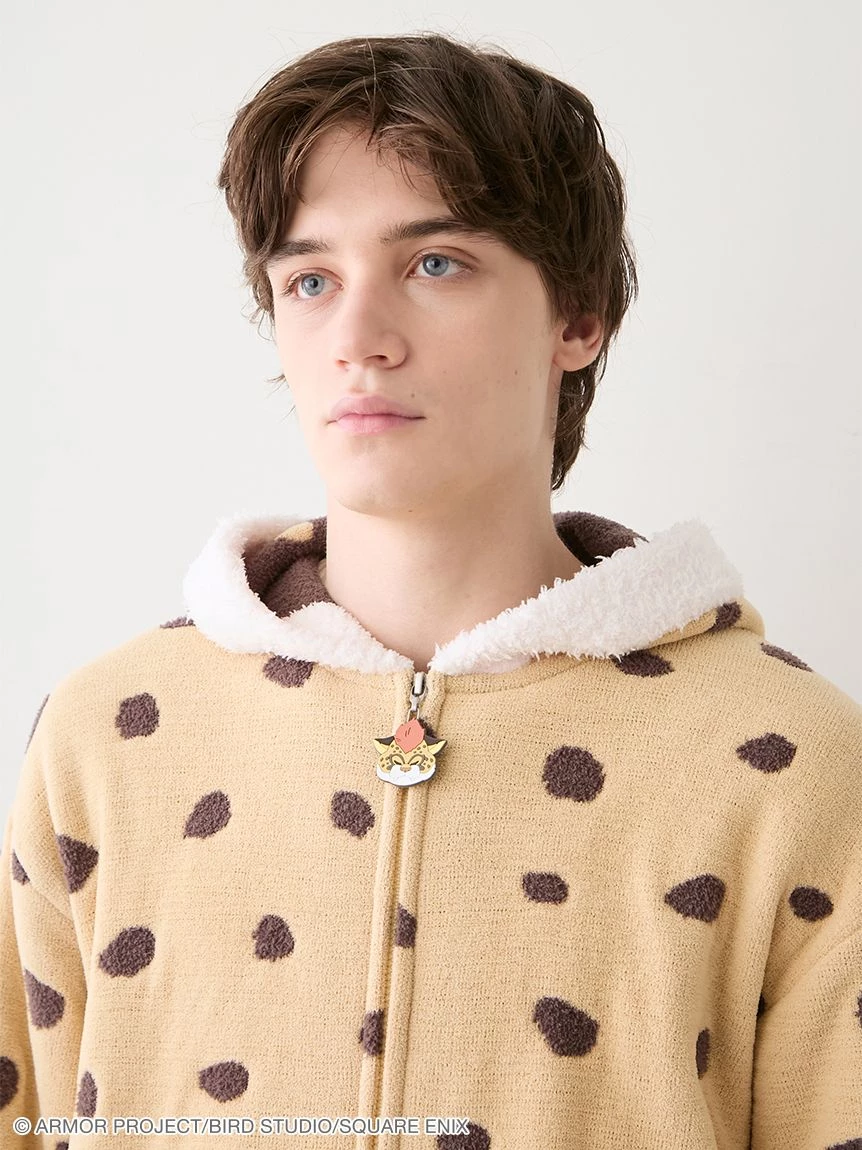 【勇者鬥惡龍】【UNISEX】幼崽豹連帽外套 PUNT264040