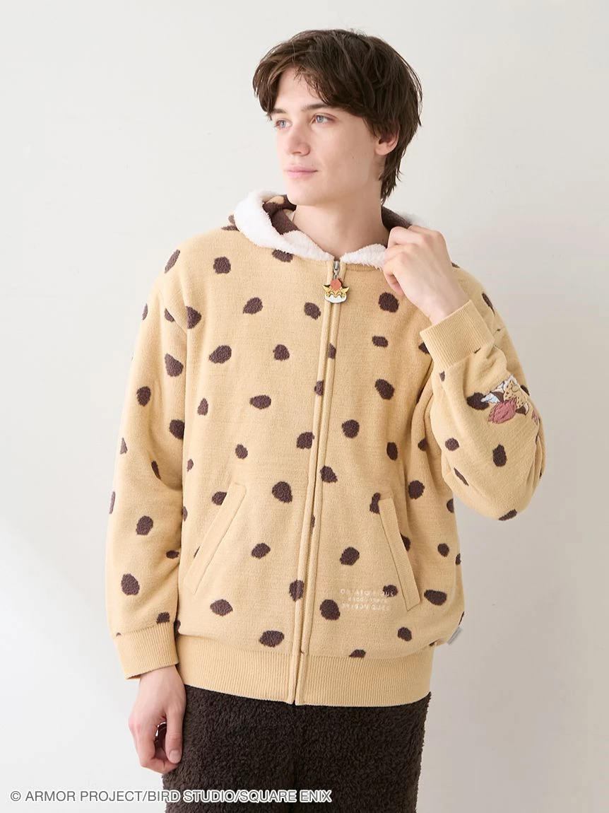【勇者鬥惡龍】【UNISEX】幼崽豹連帽外套 PUNT264040