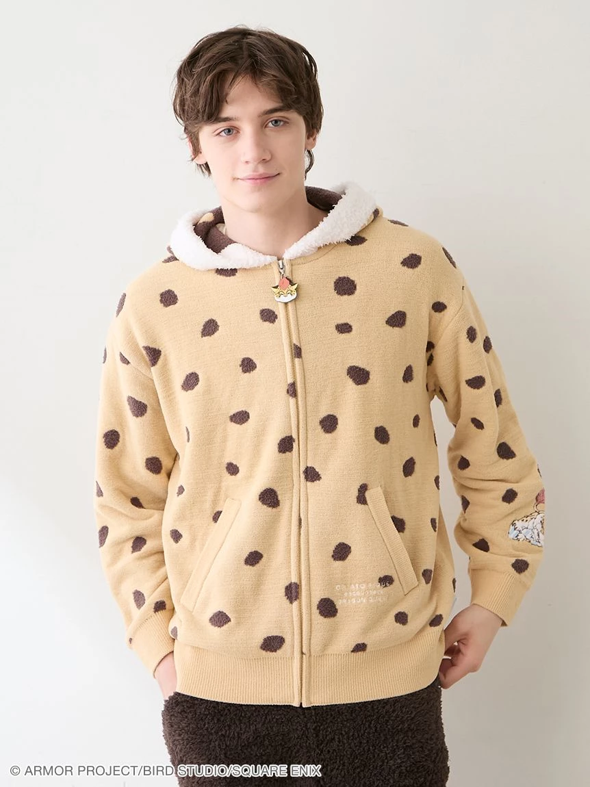 【勇者鬥惡龍】【UNISEX】幼崽豹連帽外套 PUNT264040