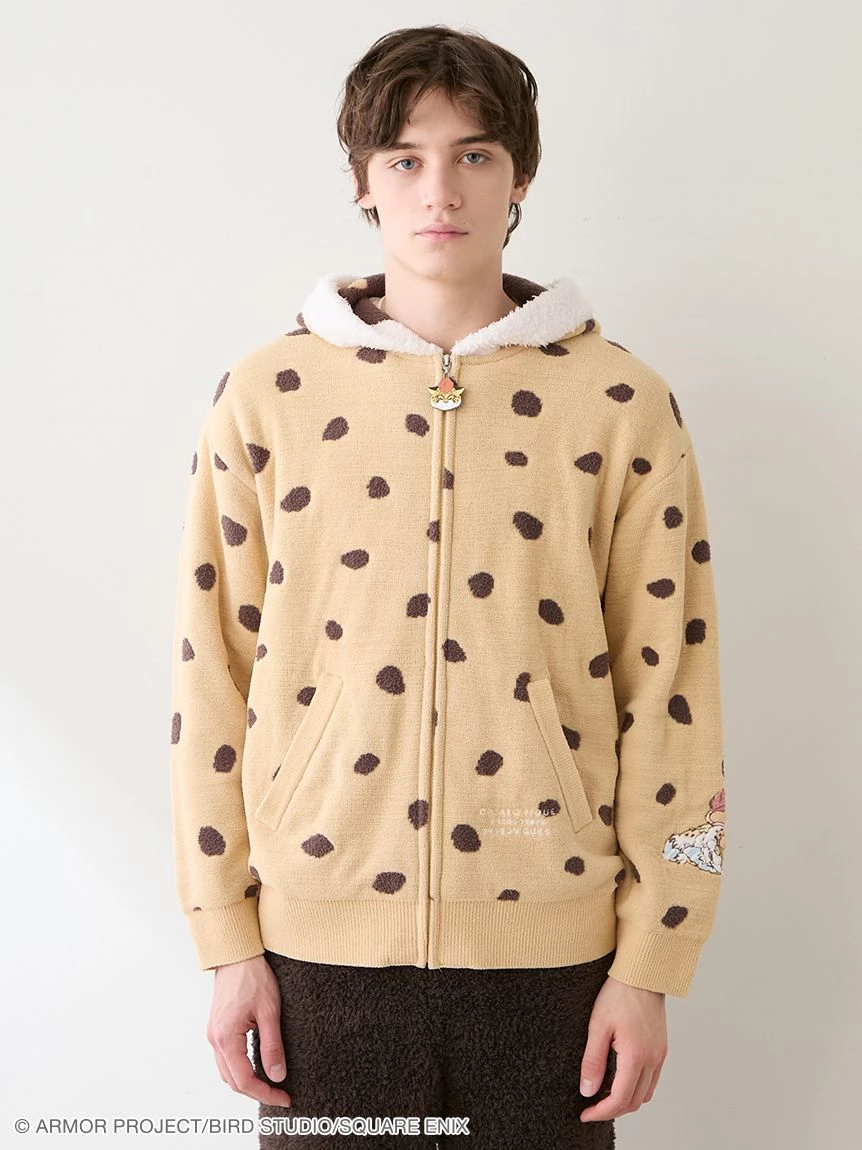 【勇者鬥惡龍】【UNISEX】幼崽豹連帽外套 PUNT264040