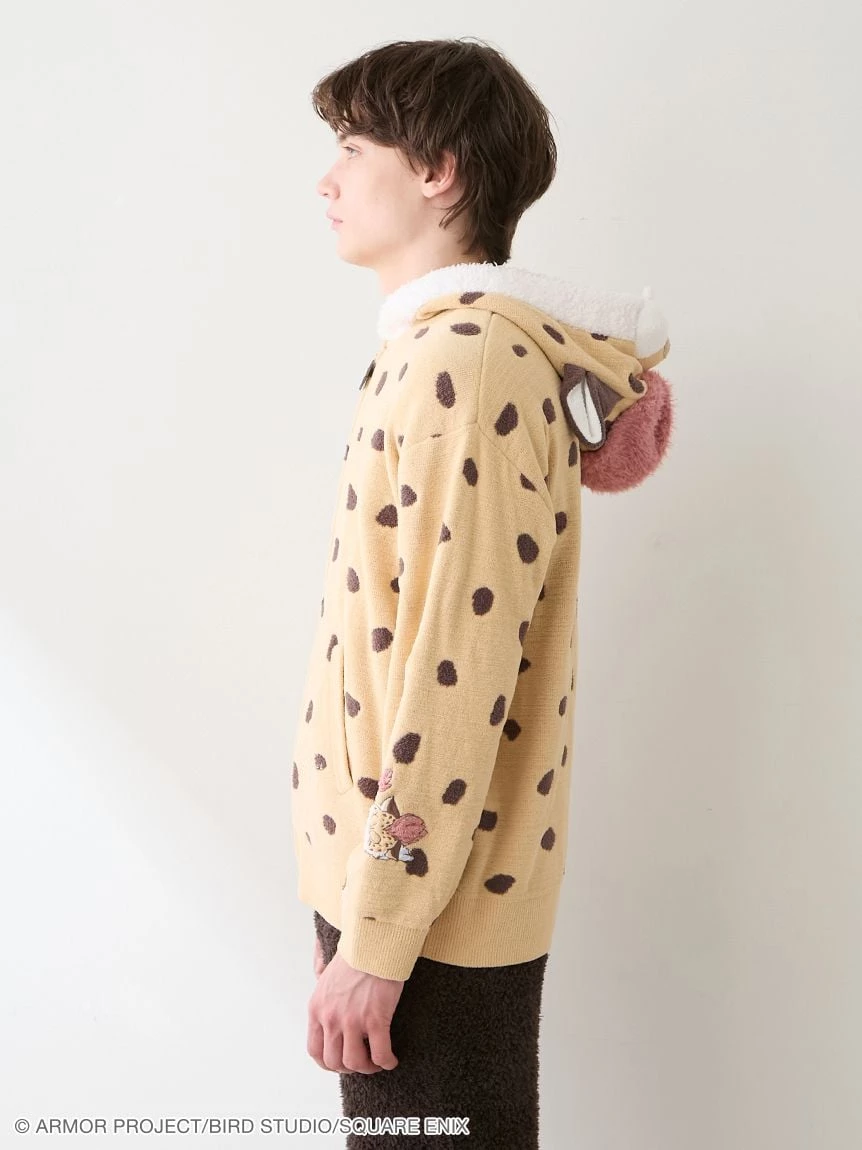 【勇者鬥惡龍】【UNISEX】幼崽豹連帽外套 PUNT264040
