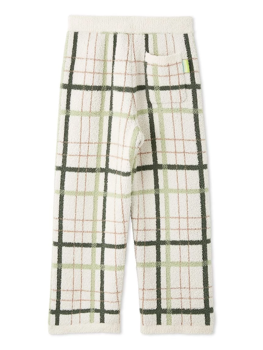【Mrs. GREEN APPLE】【UNISEX】提花上衣＆Baby Moco格紋長褲SET PUNT265032