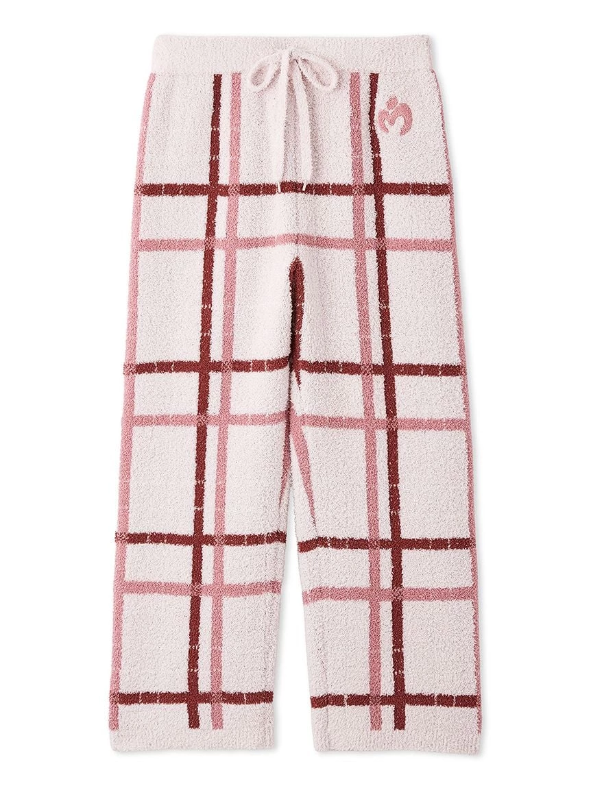 【Mrs. GREEN APPLE】【UNISEX】提花上衣＆Baby Moco格紋長褲SET PUNT265032