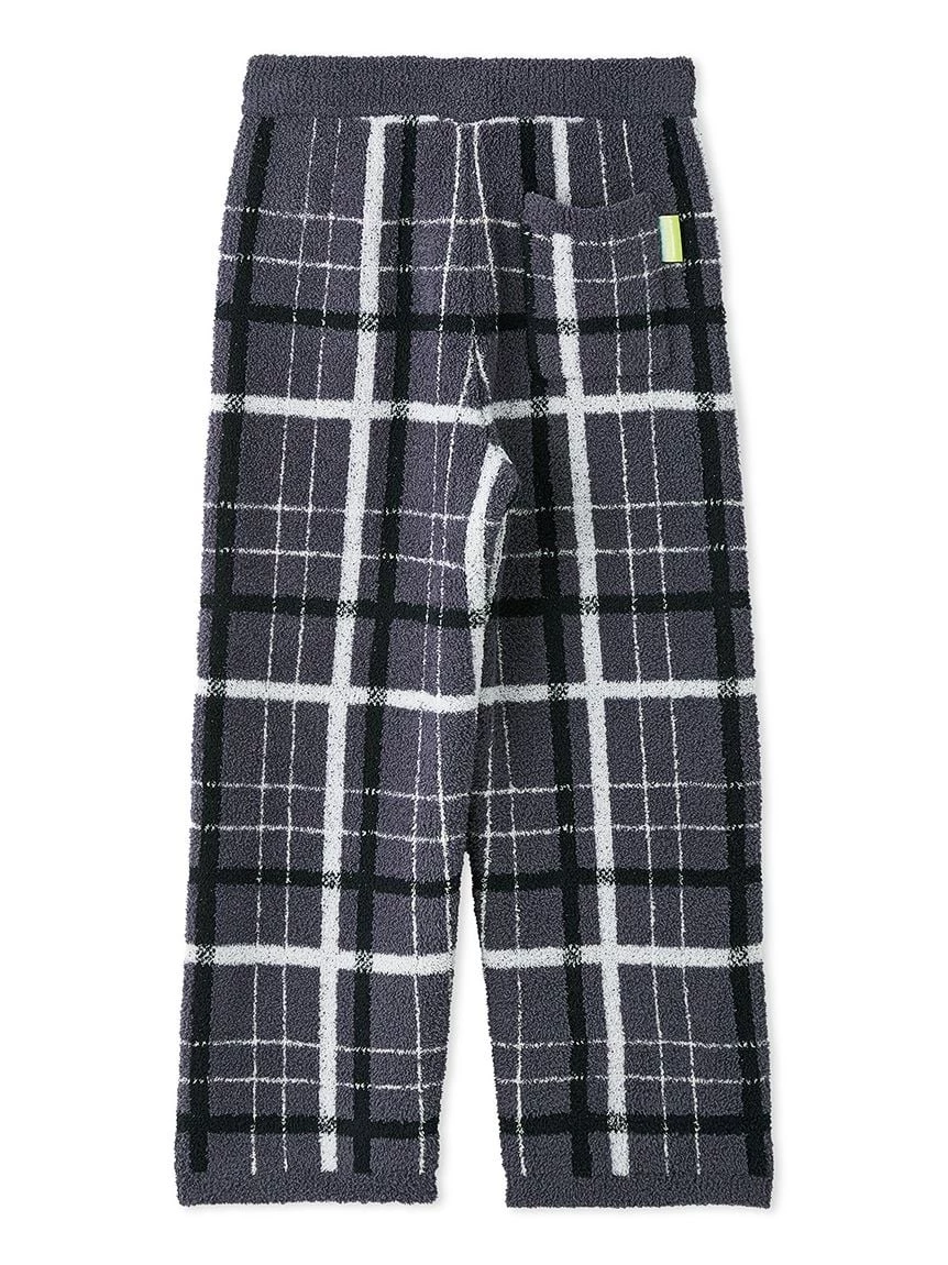 【Mrs. GREEN APPLE】【UNISEX】提花上衣＆Baby Moco格紋長褲SET PUNT265032