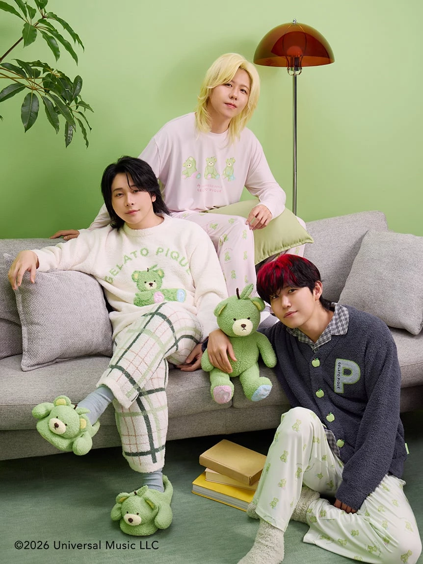 【Mrs. GREEN APPLE】【UNISEX】提花開襟外套 PUNT265035
