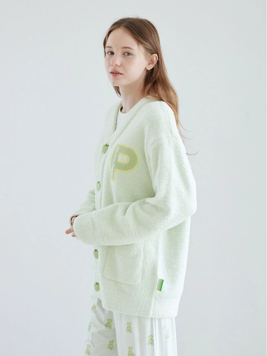 【Mrs. GREEN APPLE】【UNISEX】提花開襟外套 PUNT265035