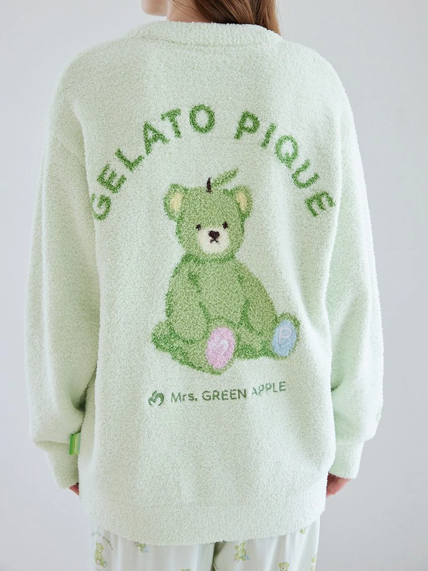 【Mrs. GREEN APPLE】【UNISEX】提花開襟外套 PUNT265035