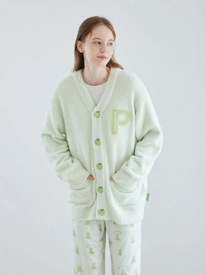 【Mrs. GREEN APPLE】【UNISEX】提花開襟外套 PUNT265035