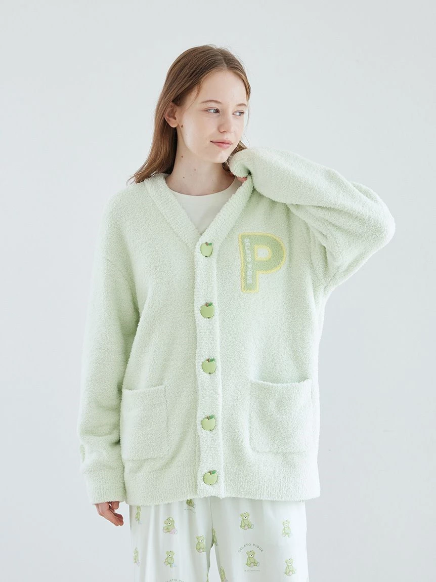 【Mrs. GREEN APPLE】【UNISEX】提花開襟外套 PUNT265035