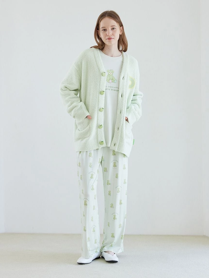 【Mrs. GREEN APPLE】【UNISEX】提花開襟外套 PUNT265035