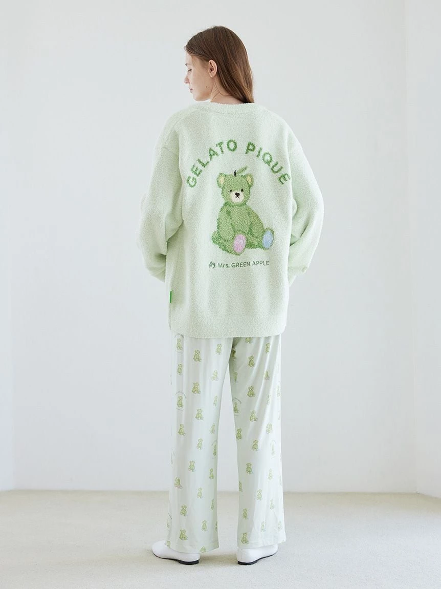 【Mrs. GREEN APPLE】【UNISEX】提花開襟外套 PUNT265035