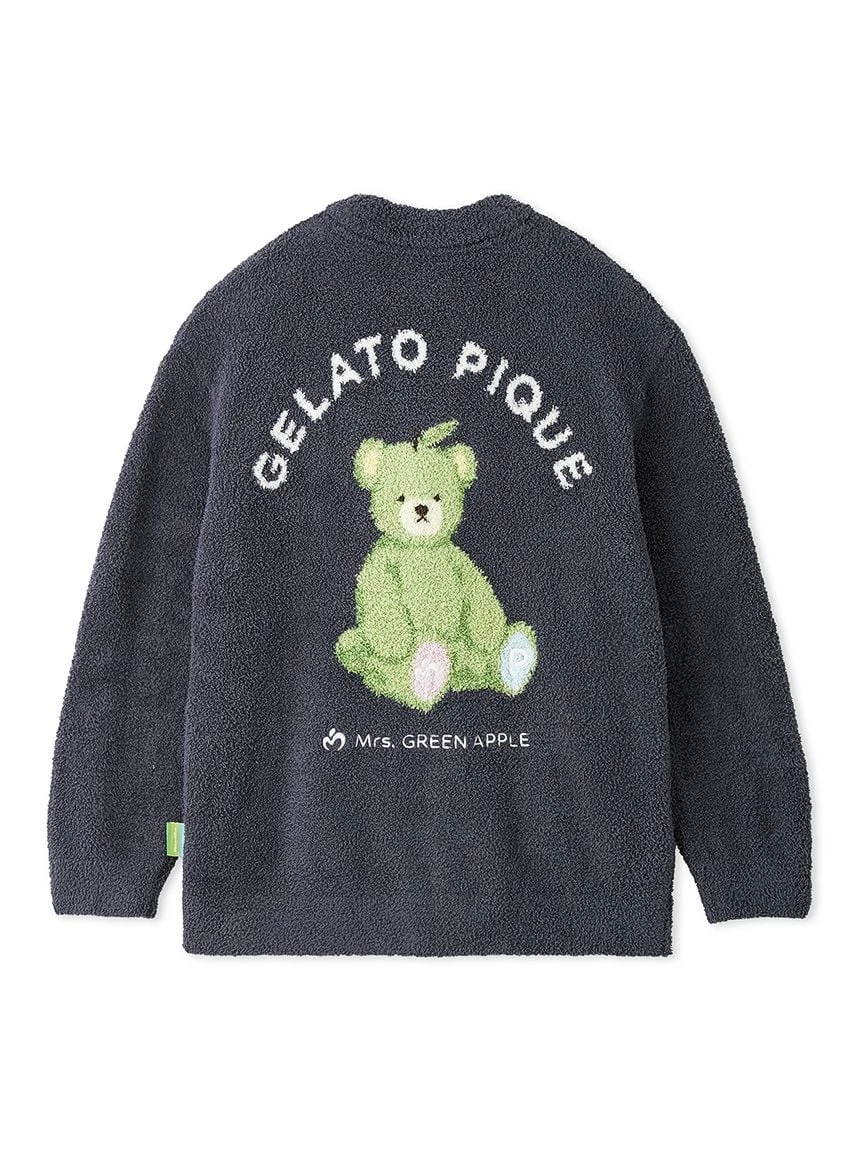 【Mrs. GREEN APPLE】【UNISEX】提花開襟外套 PUNT265035