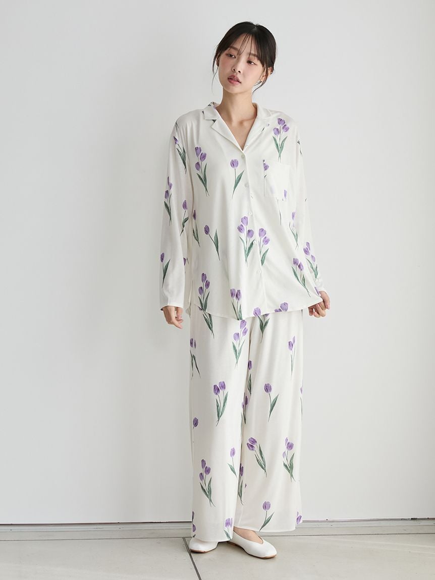 鬱金香印花長褲 PWCP261299