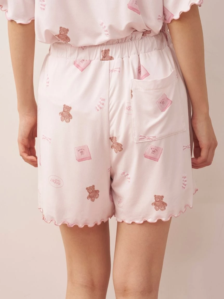 Pique禮盒小熊圖案短褲 PWCP264250