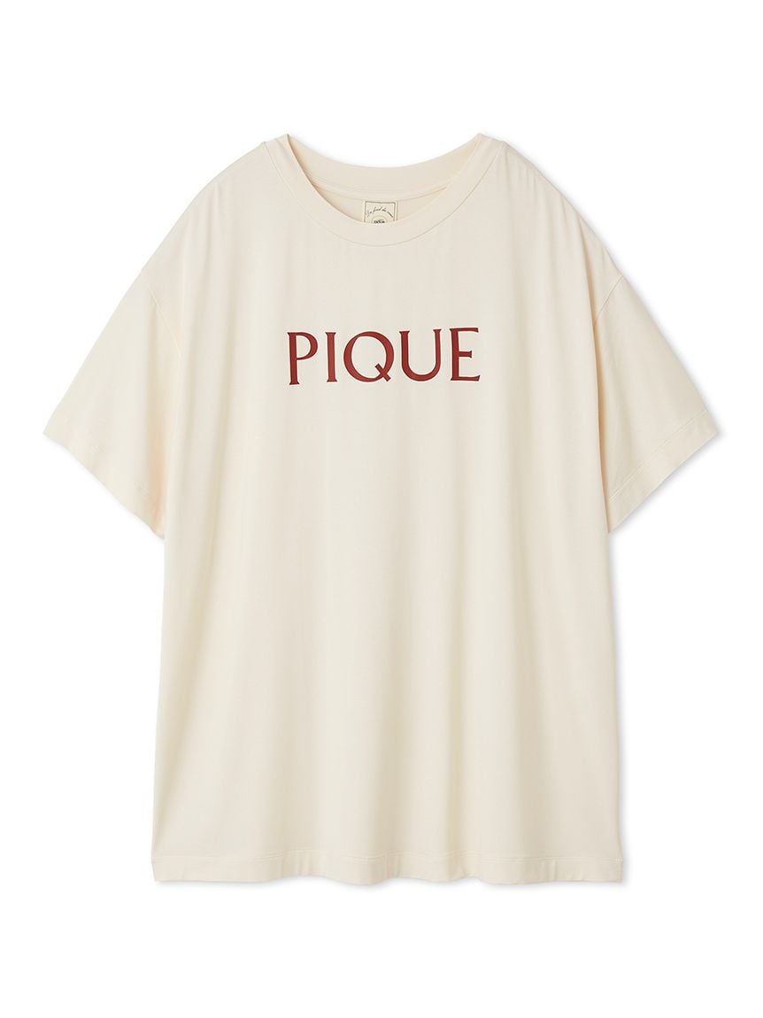 【接觸涼感】配色嫘縈LOGO T-Shirt PWCT254216