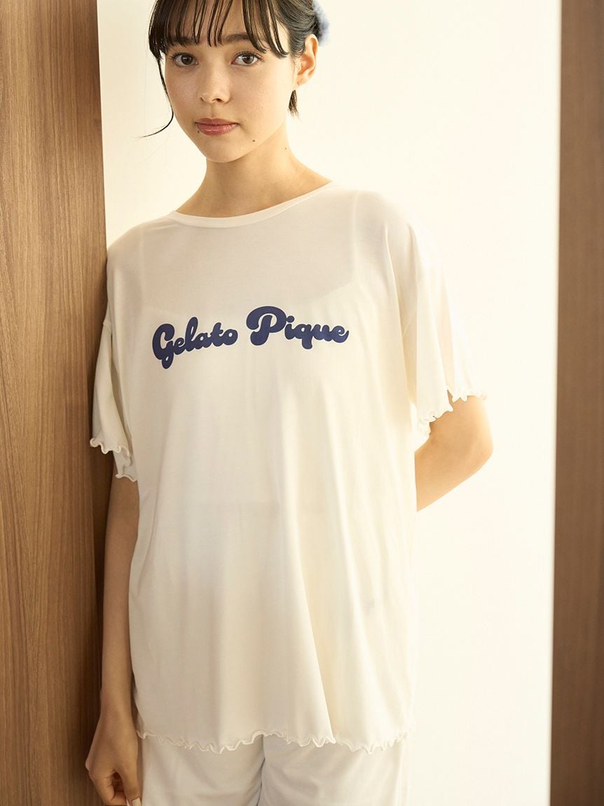 【接觸涼感】彩色Logo T-Shirt PWCT254320