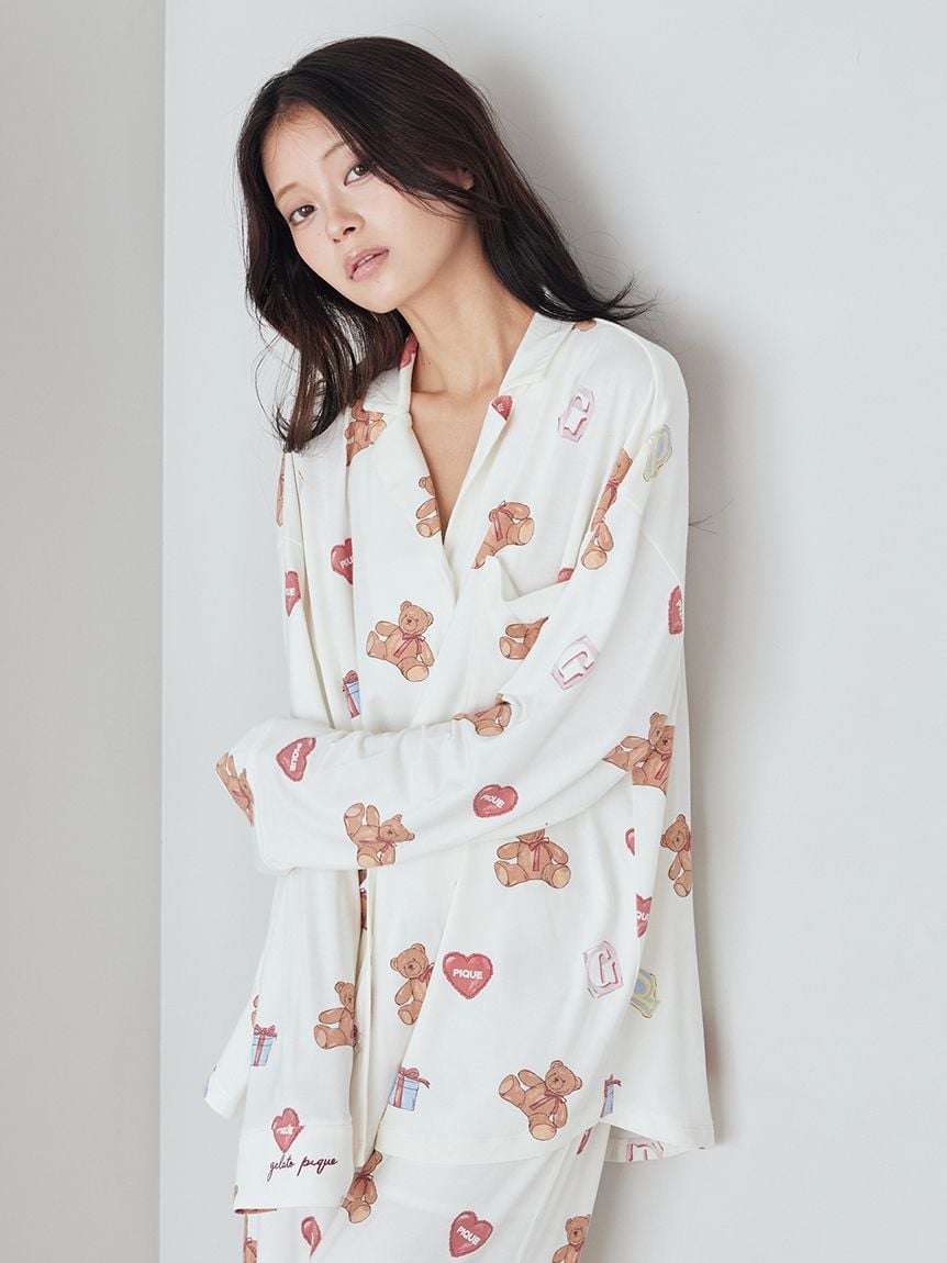 禮物小熊Favorite印花襯衫 PWCT255239